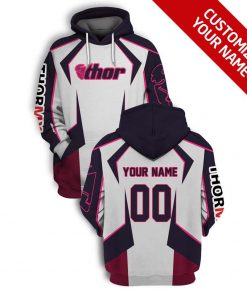 Hoodie Thor Mx, Thor Pulse, Motocross Personalized Hoodie