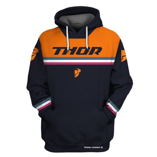 Hoodie Thor Mx, Thor Pulse, Motocross, Thor Racing Racing Uniform