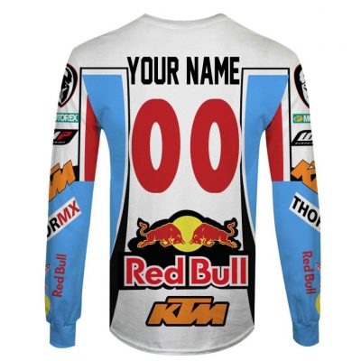 Hoodie Thor Red Bull Ktm Sweater Mxgp, Motocross, Thor Red Bull Ktm, Motorex, Bell Personalized Hoodie