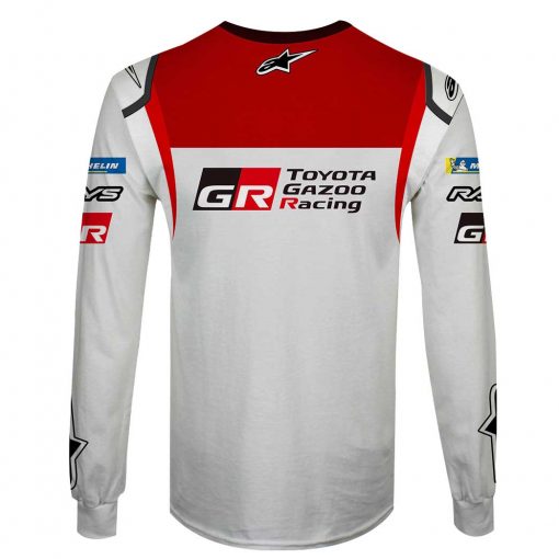 Hoodie Toyota Gazoo Racing, Alpinestars, Rays , Michelin Racing Uniform