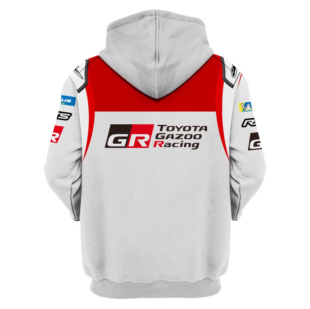 Hoodie Toyota Gazoo Racing, Alpinestars, Rays , Michelin Racing Uniform
