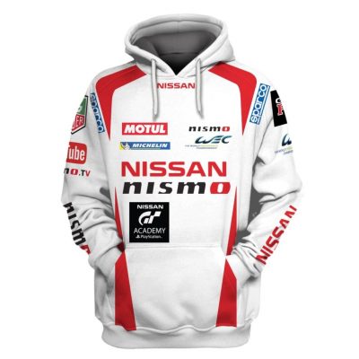 Jannthaman Hoodie Nissan Nismo Sweater Nissan Academy, Nissan Nismo, Motul, Michelin, Fia, World Endurance Championship Racing Uniform