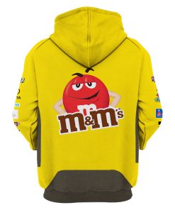 Kyle Busch Hoodie M&M’S Toyota Sweater Nascar Cup Series, M&M’S Racing, Goodyear, Madtools Racing Uniform