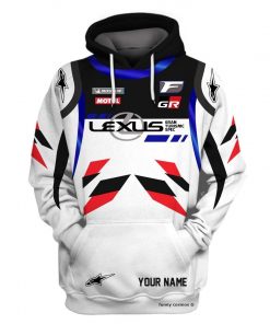Lexus F1 Hoodie Lexus, Gr F, Motul, Alpinestars, Michelin Personalized Hoodie