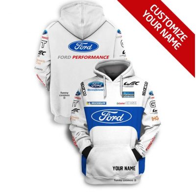 Marino Franchitti Hoodie Ford Gt Sweater Ford, Ecoboost, Castrol Edeg, Sparco, Ford Performance, Ganassi Racing Personalized Hoodie