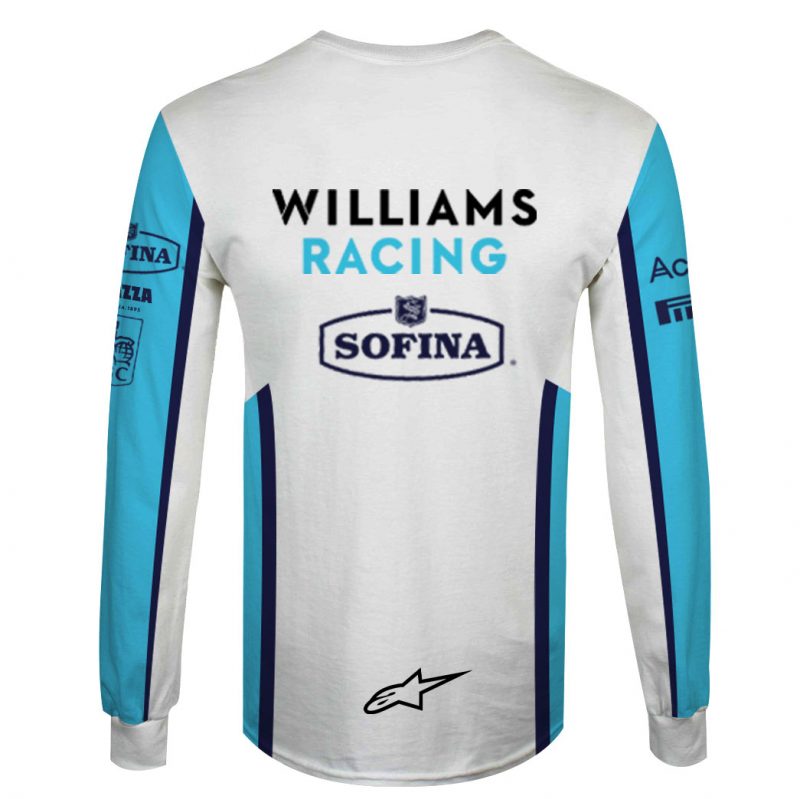 Nicholas Latifi Hoodie Fantasy F1 Sweater Latifi, Williams Racing, Lavazza, Amg Racing Uniform