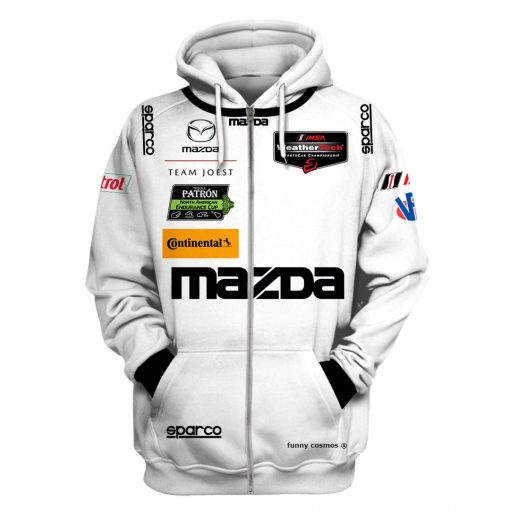 Oliver Jarvis Hoodie Mazda Team Joest Sweater Imsa Weathertech Sportscar Championship, Racing Uniform