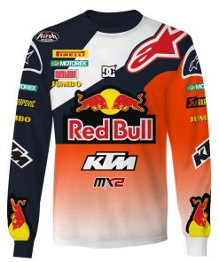 Pauls Jonass Hoodie Red Bull Ktm Factory Racing Sweater Mxgp 2, Red Bull Ktm, Motocross, Motorex, Mx2, Pirelli, Jumbo, Alpinestars Personalized Hoodie