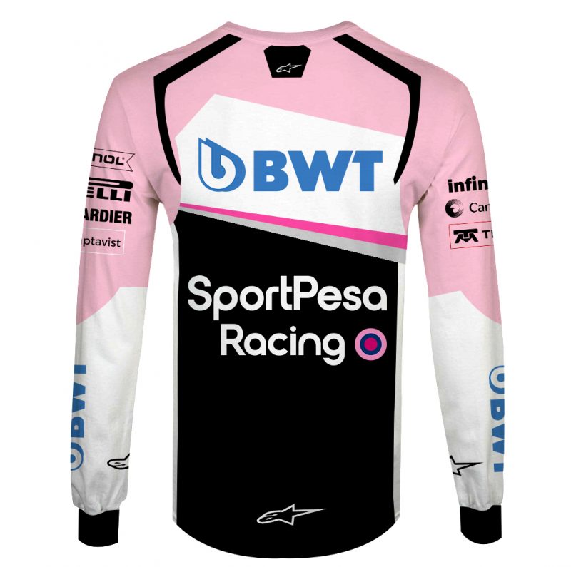 Sergio Perez Hoodie Aston Martin F1 Sweater Bwt, Sportpesa Racing, Perez Racing Uniform