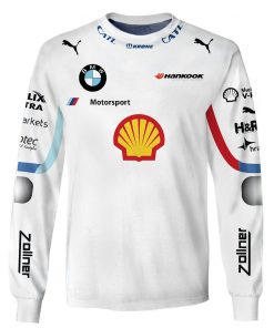 Sheldon Van Der Linde Hoodie Bmw Team Rbm Sweater 2019 Deutsche Tourenwagen Masters, Shell, Hankook Driving Emotion, Bmw Motorsport Racing Uniform