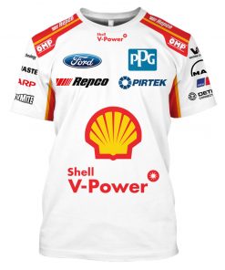 Tim Slade Hoodie Shell V-Power, Djr Penske, Sweater Dash Racegear , Omp, Ford, Shell V-Power, Repco, Ppg, Pirtek Racing Uniform