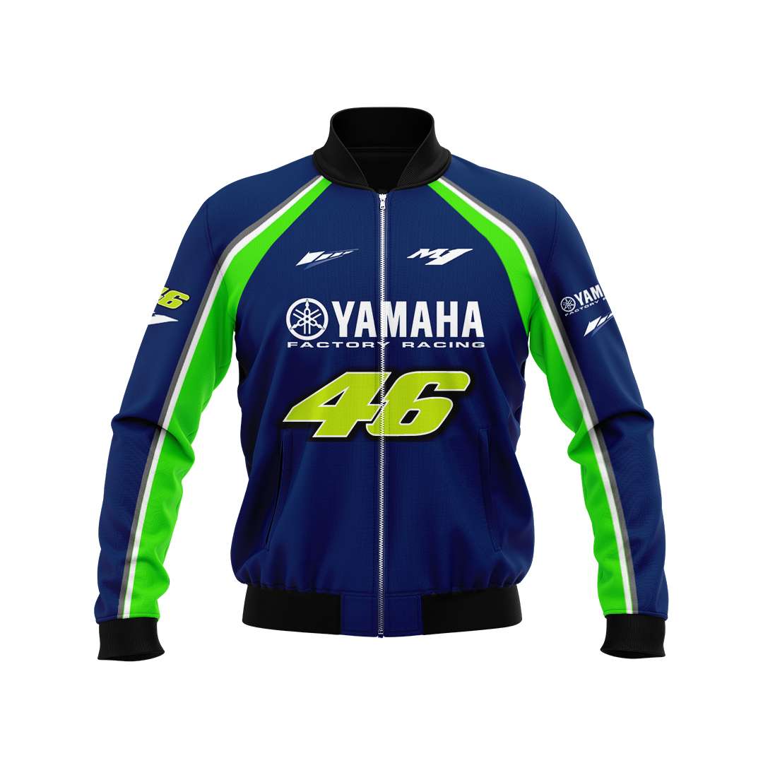 Valentino Rossi Bomber Jacket Yamaha Factory Racing Yamaha 46 Bomber Jacket