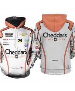 Tyler Reddick Nascar 2022 Shirt Hoodie Racing Uniform Clothes Sweatshirt Zip Hoodie Sweatpant