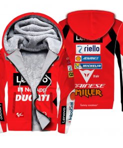 Jack Miller Motogp 2022 Shirt Hoodie Racing Uniform Clothes Sweatshirt Zip Hoodie Sweatpant