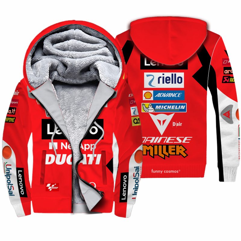 Jack Miller Motogp 2022 Shirt Hoodie Racing Uniform Clothes Sweatshirt Zip Hoodie Sweatpant