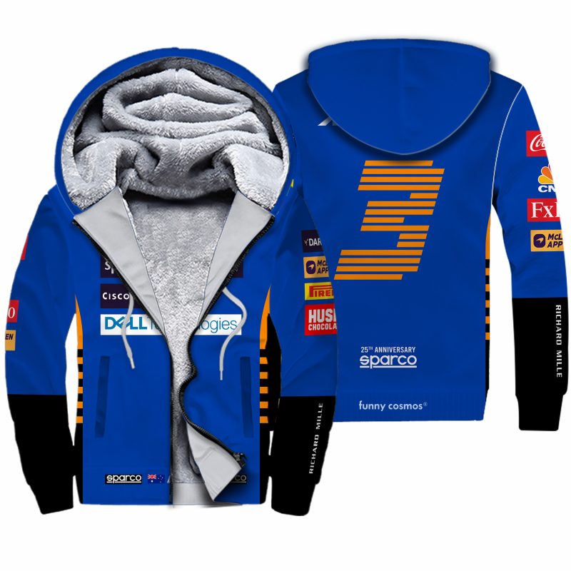 Daniel Ricciardo Formula 1 2022 Shirt Hoodie Racing Uniform Clothes Sweatshirt Zip Hoodie Sweatpant