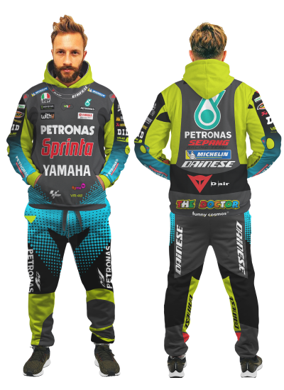 Valentino Rossi Motogp 2022 Shirt Hoodie Racing Uniform Clothes Sweatshirt Zip Hoodie Sweatpant