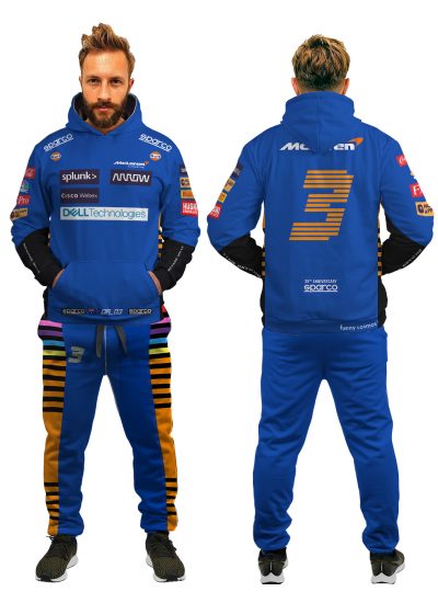 Daniel Ricciardo Formula 1 2022 Shirt Hoodie Racing Uniform Clothes Sweatshirt Zip Hoodie Sweatpant