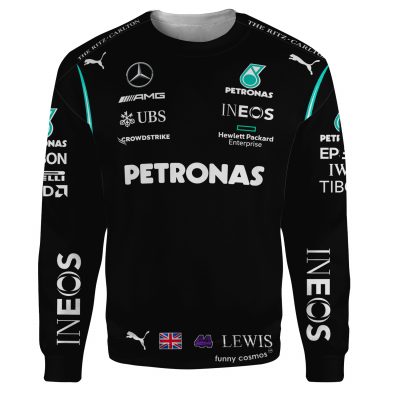 Lewis Hamilton Formula 1 2022 Shirt Hoodie Racing Uniform Clothes Sweatshirt Zip Hoodie Sweatpant