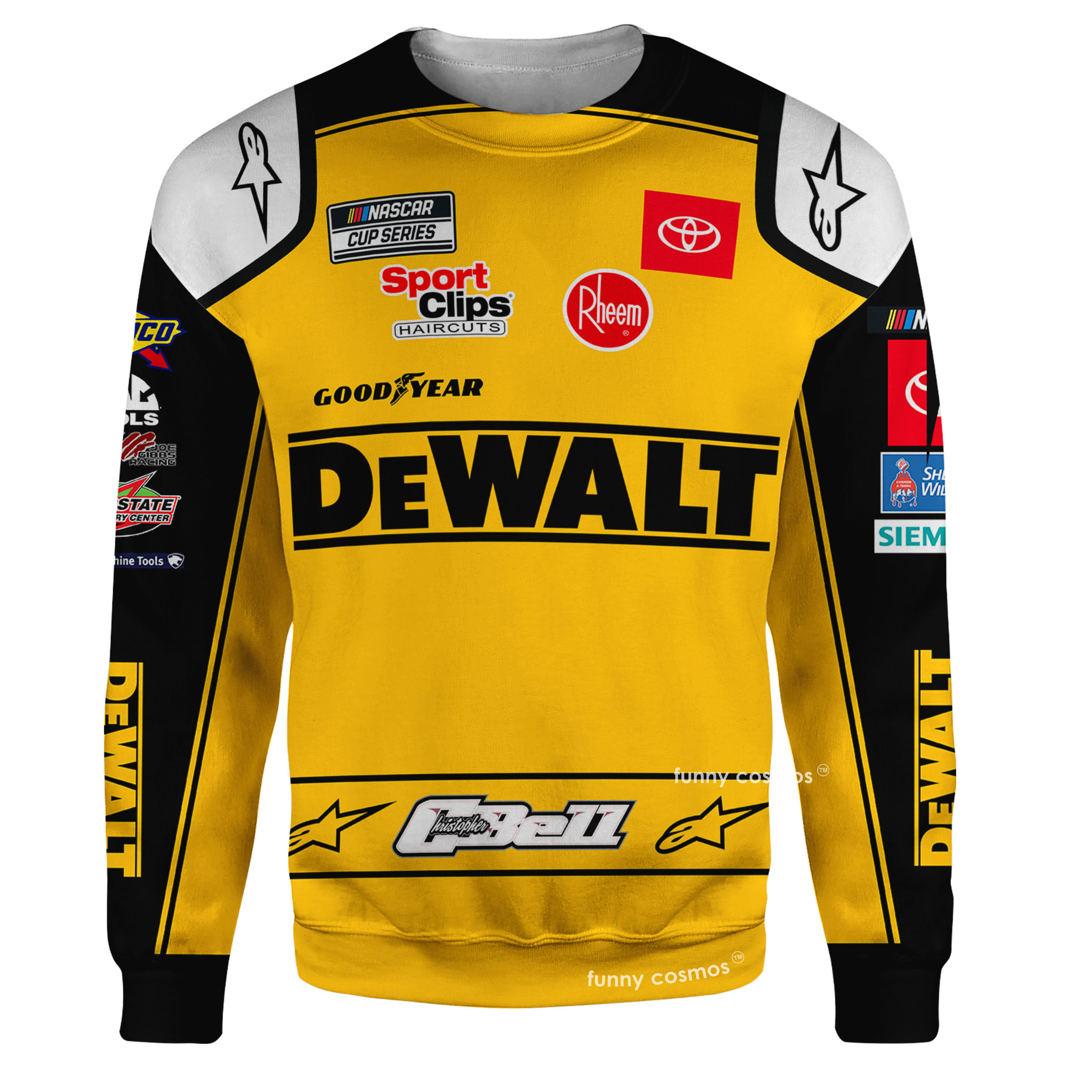 Christopher Bell Nascar 2022 Shirt Hoodie Racing Uniform Clothes ...