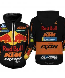 Miguel Oliveira Motogp 2022 Shirt Hoodie Racing Uniform Clothes Sweatshirt Zip Hoodie Sweatpant