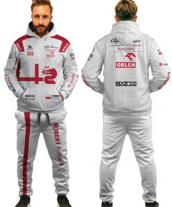 Robert Kubica Formula 1 2022 Shirt Hoodie Racing Uniform Clothes Sweatshirt Zip Hoodie Sweatpant