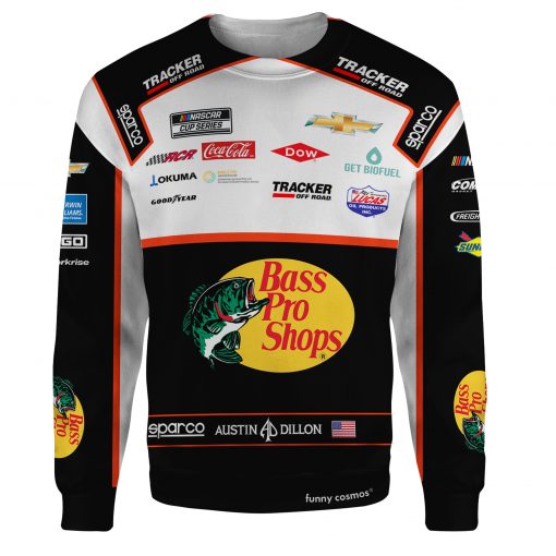 Austin Dillon Nascar 2022 Shirt Hoodie Racing Uniform Clothes