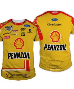 Joey Logano Nascar 2022 Shirt Hoodie Racing Uniform Clothes Sweatshirt Zip Hoodie Sweatpant