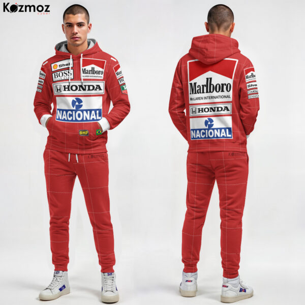 1988 Ayrton Senna Honda Race Suit Marlboro McLaren  Collection - F1 Racing Team