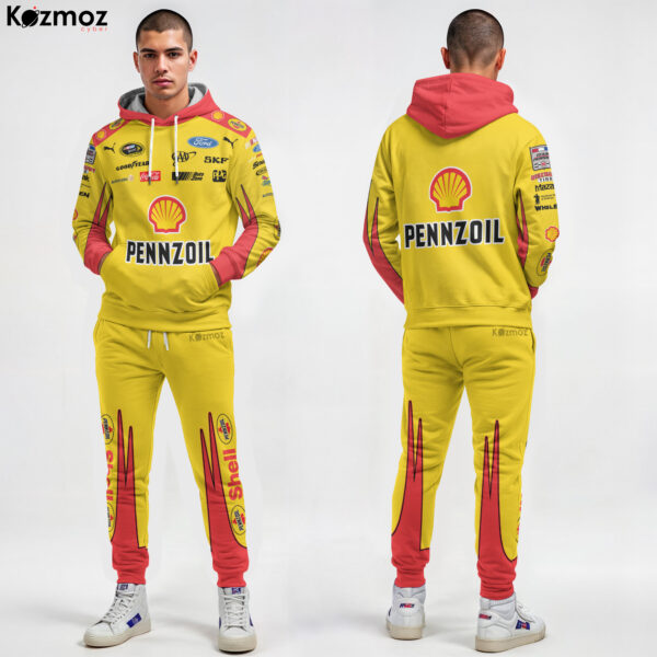 Joey Logano #22 Shell-Pennzoil Race Suit 2018 Replica - NASCAR Racing Team