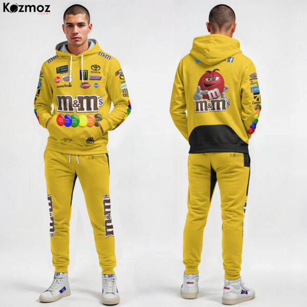 Kyle Busch Joe Gibbs Racing M&M's Racing Sponsor Race Suit 2020 Collection - NASCAR Racing Team