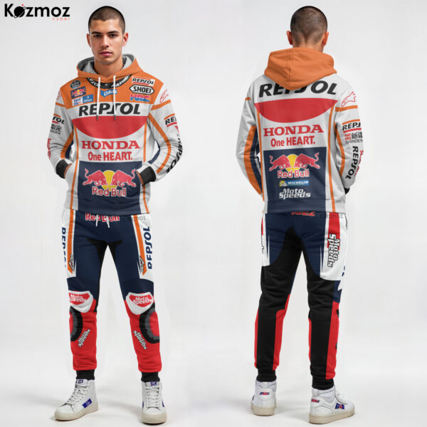 Marc Marquez - Honda GP Hoodie & Jogger Set - F1 Racing Suit