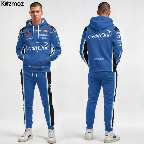 Kyle Larson Credit One Bank Racing Costume Collection - NASCAR Racing Team