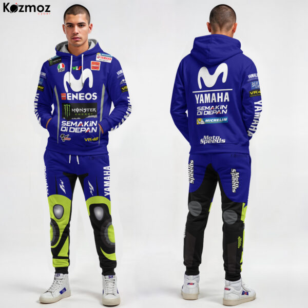 Valentino Rossi - Yamaha Hoodie & Jogger Set - MotoGP Racing Suit