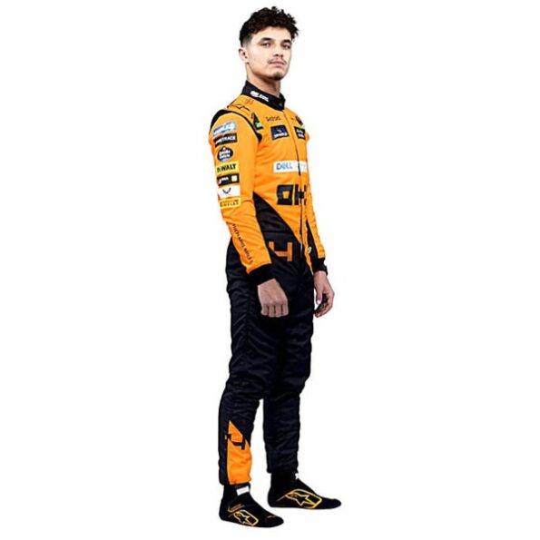 F1 Costume Uniform Lando Noris Racing Uniforms