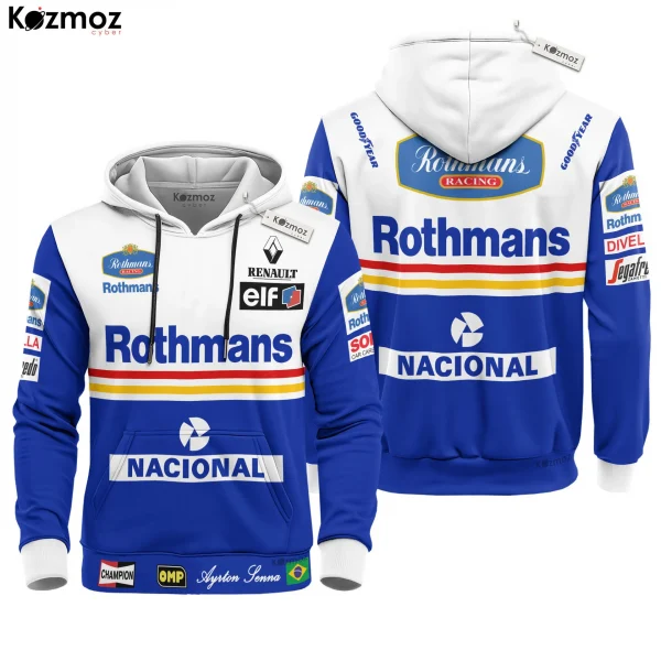 Ayrton Senna Racing Costume Rothmans 1994 Collection – Williams