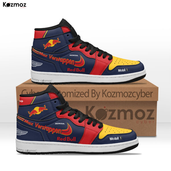 Red Bull Max Verstappen Custom Shoes RBR16B Livery 2021 Racing Shoes