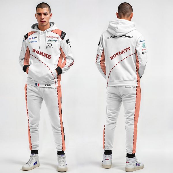 Kévin Estre Porsche Pink Pig Costume Racing Suit