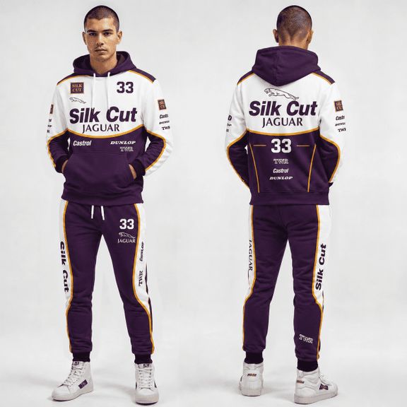 Jaguar XJR-9 #33 24h Le Mans Silk Cut Costume Racing Suit