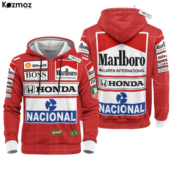 1988 Magic Senna Marlboro McLaren Honda Race Suit - Authentic Racing Team - 7