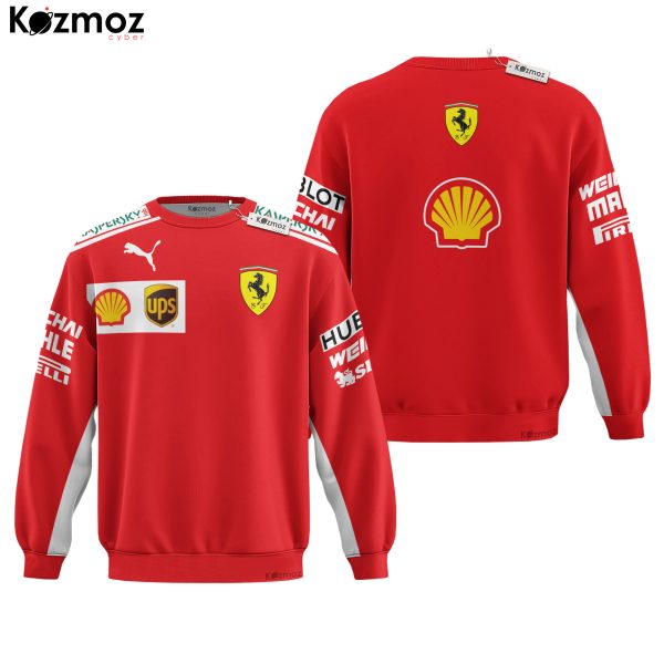 2019 Sebastian Vettel SF Racing Team Race Suit Collection - Racing Team - 9