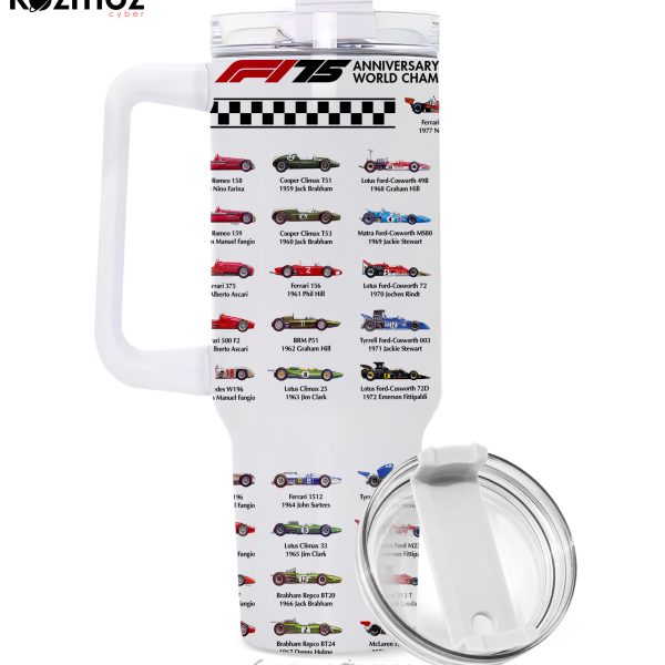 75th Anniversary Tumbler - 75th Anniversary World Champion Tumbler Stainless Steel - 16