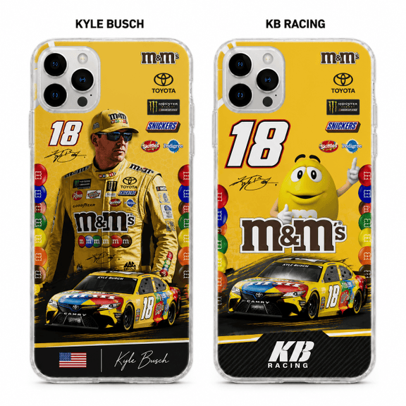 Kyle Busch Racing Suit M&M's 2020 Custom Phone Case