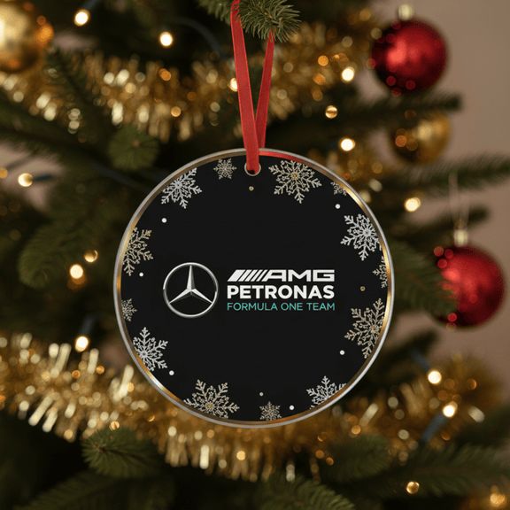 Mercedes AMG Petronas  Team Christmas Ornament