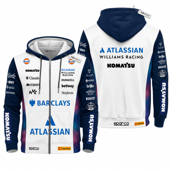 Williams MonacoGP 2026 F1 Team Edition Costume Racing Suit - 8
