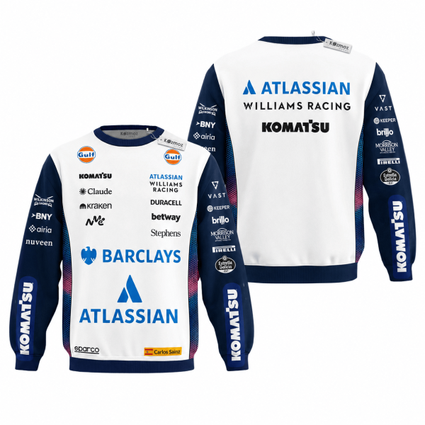 Williams MonacoGP 2026 F1 Team Edition Costume Racing Suit - 7