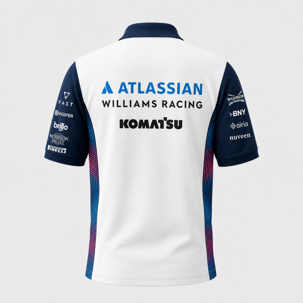 Williams MonacoGP 2026 F1 Team Edition Custom Polo Shirt - 5