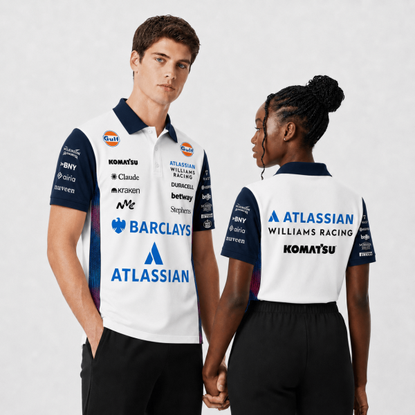 Williams MonacoGP 2026 F1 Team Edition Custom Polo Shirt