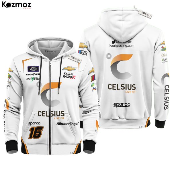 AJ Allmendinger Racing Costume Celsius 2023 Collection - Kaulig NASCAR Racing Team - 8