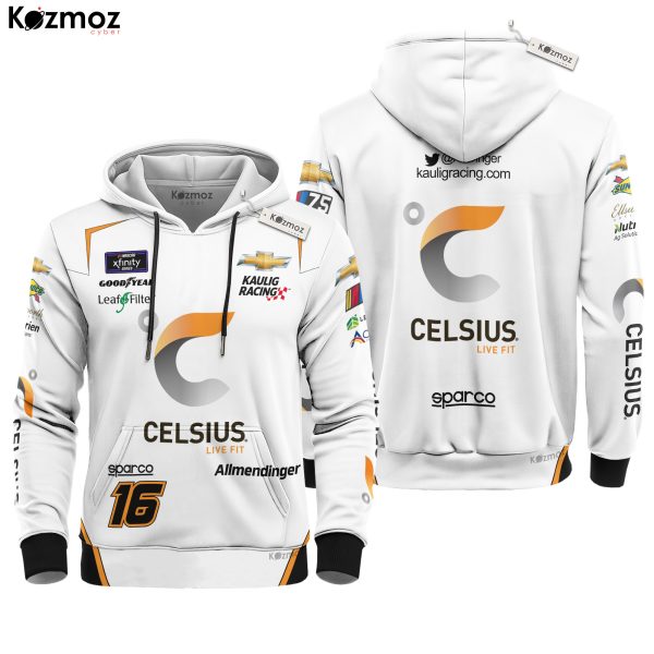 AJ Allmendinger Racing Costume Celsius 2023 Collection - Kaulig NASCAR Racing Team - 7
